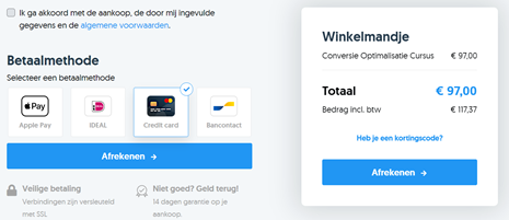 conversie-optimalisatie-cursus-betaalmogelijkheden