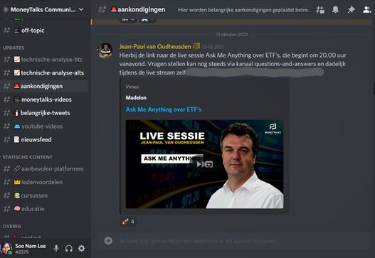 live-sessie-etf