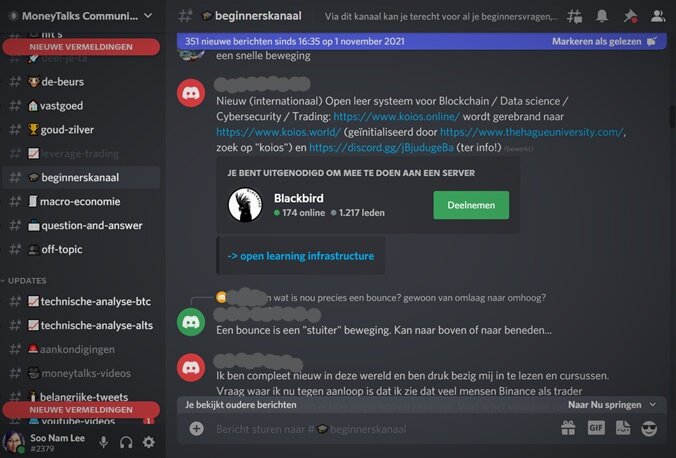 beginnerskanaal-moneytalks-community